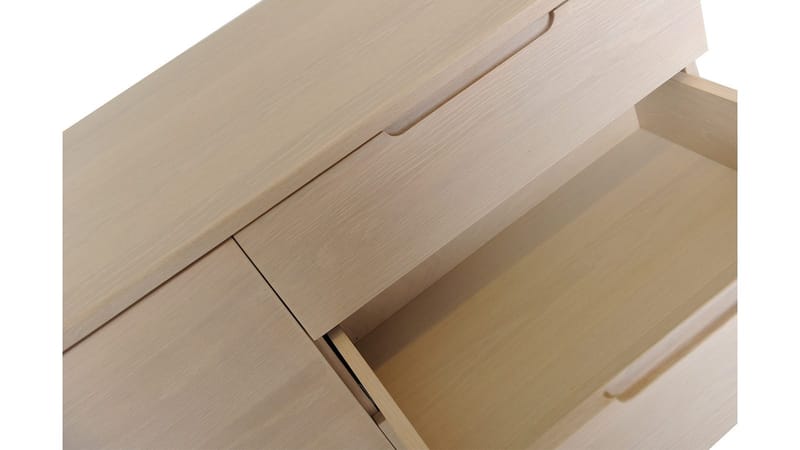 Skjenk Nordal 2+3 - Hvitpigmentert - Oppbevaring - Oppbevaringsmøbler - Sideboard & skjenk