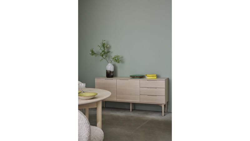 Skjenk Nordal 2+3 - Hvitpigmentert - Oppbevaring - Oppbevaringsmøbler - Sideboard & skjenk