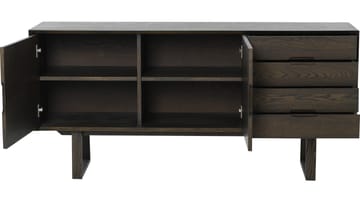 Skjenk Norvik - brunlakkert eikefiner og hvitpigmentert finish - Oppbevaring - Oppbevaringsmøbler - Sideboard & skjenk
