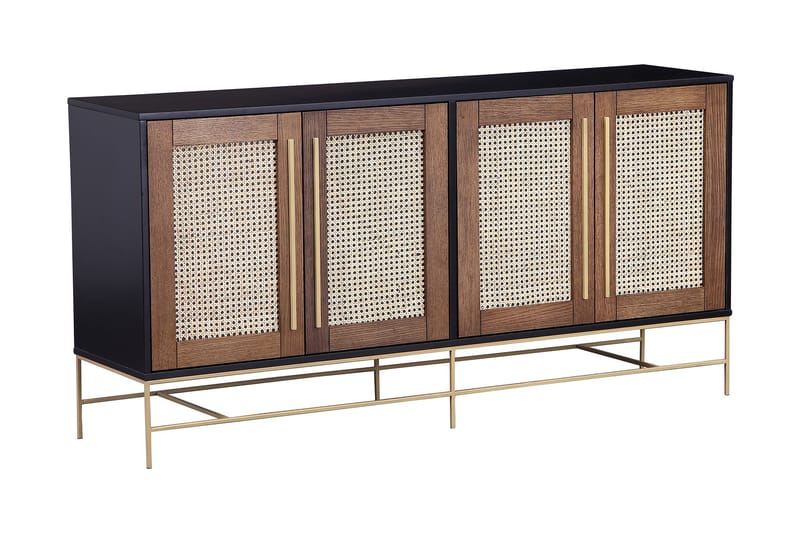 Skjenk Shanell 160 cm - Brun - Sideboard & skjenk