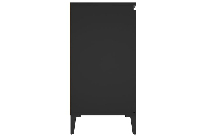 Skjenk svart 104x35x70 cm sponplate - Svart - Sideboard & skjenk
