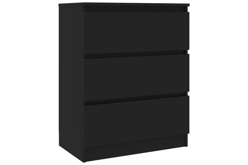 Skjenk svart 60x35x76 cm sponplate - Svart - Sideboard & skjenk