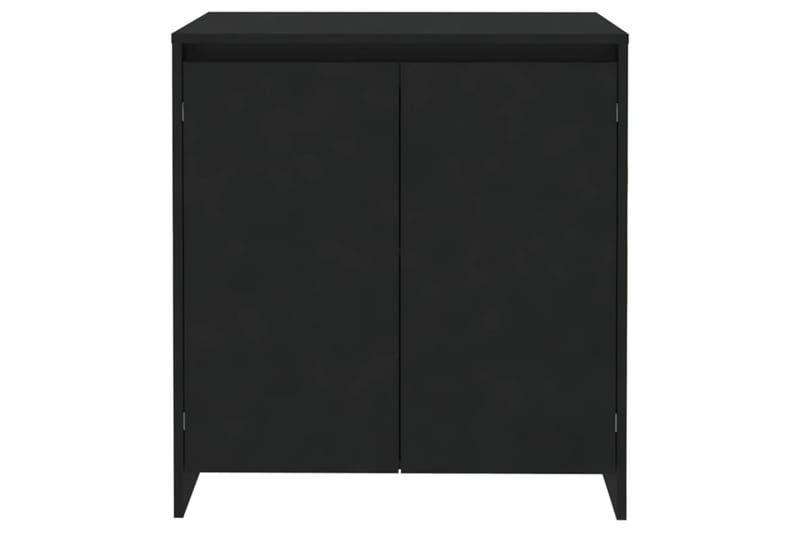 Skjenk svart 70x40x73,5 cm sponplate - Svart - Sideboard & skjenk