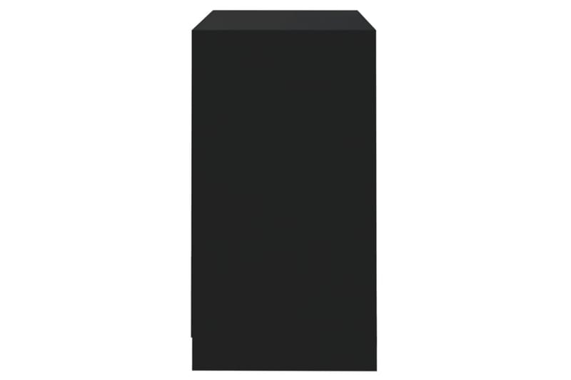 Skjenk svart 70x40x73,5 cm sponplate - Svart - Sideboard & skjenk