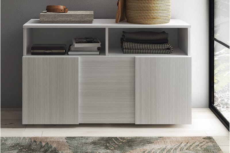 Skjenk Tabor 91x35 cm - Hvit - Oppbevaring - Oppbevaringsmøbler - Sideboard & skjenk