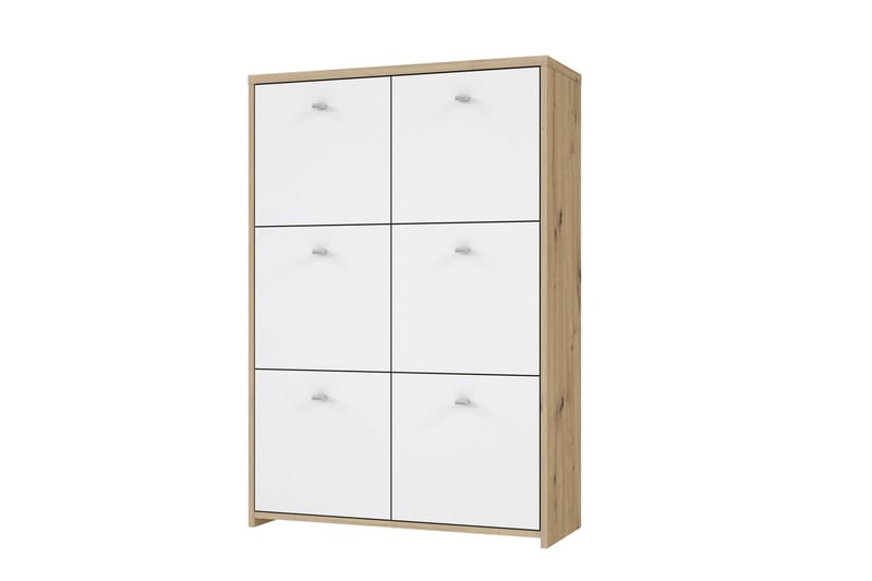 Skjenk Toledor 113x77 cm - Brun / Hvit - Oppbevaring - Oppbevaringsmøbler - Sideboard & skjenk