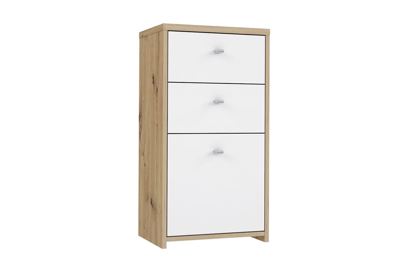 Skjenk Toledor 74x40 cm - Brun / Hvit - Oppbevaring - Oppbevaringsmøbler - Sideboard & skjenk