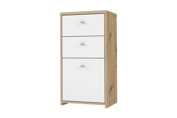 Skjenk Toledor 74x40 cm - Brun / Hvit - Oppbevaring - Oppbevaringsmøbler - Sideboard & skjenk