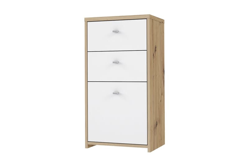 Skjenk Toledor 74x40 cm - Brun / Hvit - Oppbevaring - Oppbevaringsmøbler - Sideboard & skjenk