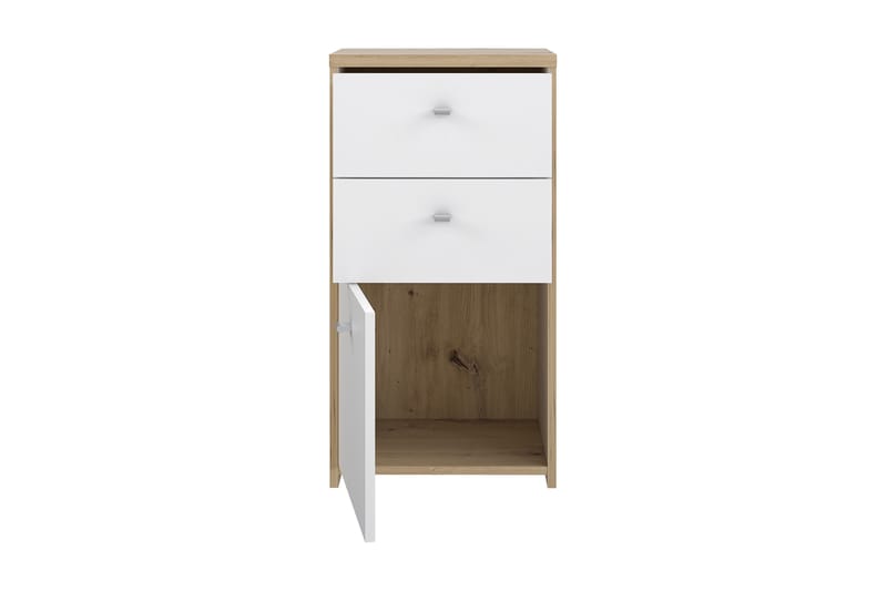 Skjenk Toledor 74x40 cm - Brun / Hvit - Oppbevaring - Oppbevaringsmøbler - Sideboard & skjenk
