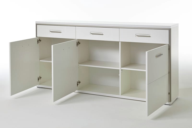 Skjenk Trento Hvit Høyglans - Oppbevaring - Oppbevaringsmøbler - Sideboard & skjenk