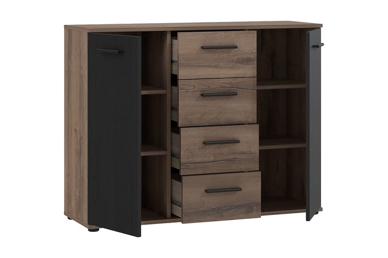 Sredets Sideboard 34x105 cm - Brun/Svart - Oppbevaring - Oppbevaringsmøbler - Sideboard & skjenk