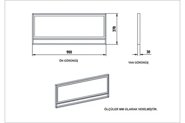 Susia Skjenk 90 cm i Tre med Metallramme - Gull|Svart - Oppbevaring - Oppbevaringsmøbler - Sideboard & skjenk