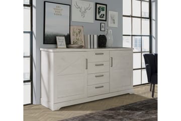 Svetis Sideboard 42x183 cm - Hvit - Oppbevaring - Oppbevaringsmøbler - Sideboard & skjenk