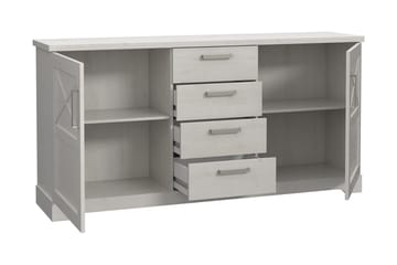 Svetis Sideboard 42x183 cm - Hvit - Oppbevaring - Oppbevaringsmøbler - Sideboard & skjenk