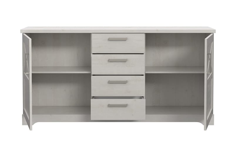 Svetis Sideboard 42x183 cm - Hvit - Oppbevaring - Oppbevaringsmøbler - Sideboard & skjenk