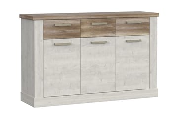 Talebi Skjenk 41x141 cm - Brun / Hvit - Oppbevaring - Oppbevaringsmøbler - Sideboard & skjenk