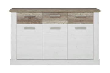 Talebi Skjenk 41x141 cm - Brun / Hvit - Oppbevaring - Oppbevaringsmøbler - Sideboard & skjenk