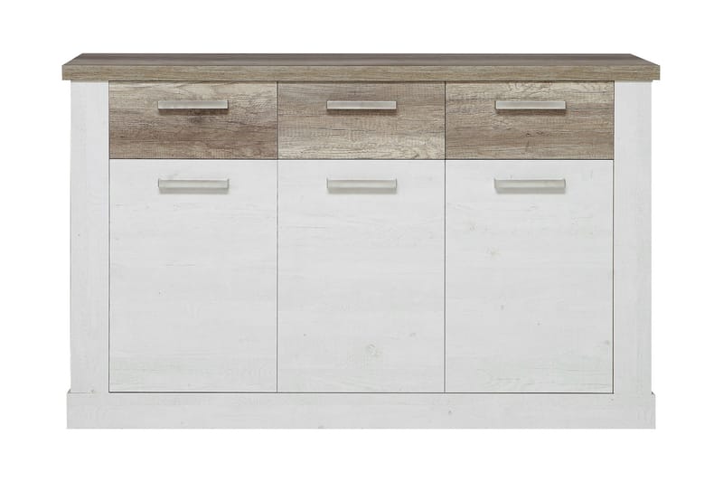 Talebi Skjenk 41x141 cm i Tre - Hvit|Brun - Oppbevaring - Oppbevaringsmøbler - Sideboard & skjenk