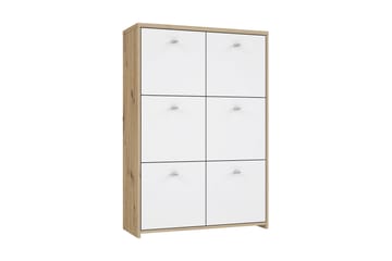 Toledor skjenk 113x77 cm - Brun / Hvit - Oppbevaring - Oppbevaringsmøbler - Sideboard & skjenk