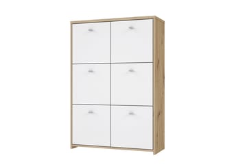 Toledor skjenk 113x77 cm - Brun / Hvit - Oppbevaring - Oppbevaringsmøbler - Sideboard & skjenk