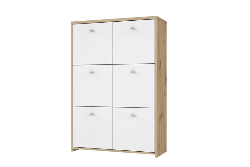 Toledor skjenk 113x77 cm - Brun / Hvit - Oppbevaring - Oppbevaringsmøbler - Sideboard & skjenk