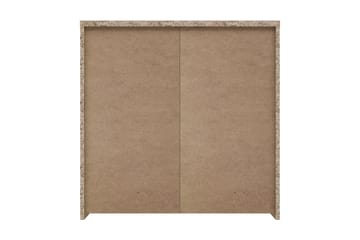 Toledor Skjenk 2 Skuffer 74x77 cm - Brun / Hvit - Oppbevaring - Oppbevaringsmøbler - Sideboard & skjenk