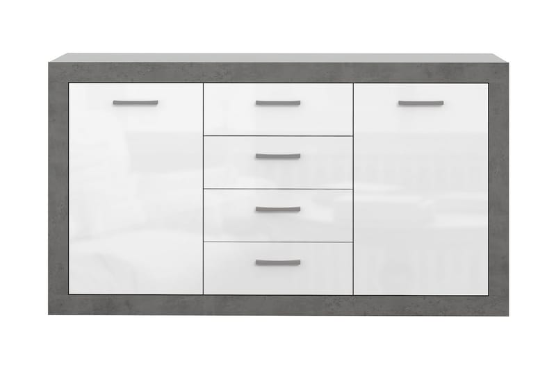 Tolovgrad Sideboard 41x153 cm - Grå/Hvit - Oppbevaring - Oppbevaringsmøbler - Sideboard & skjenk