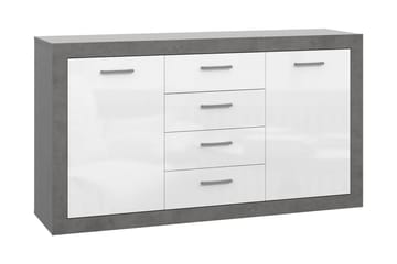 Tolovgrad Sideboard 41x153 cm - Grå/Hvit - Oppbevaring - Oppbevaringsmøbler - Sideboard & skjenk