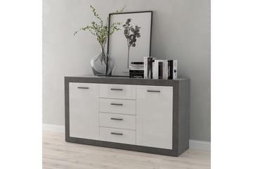 Tolovgrad Sideboard 41x153 cm - Grå/Hvit - Oppbevaring - Oppbevaringsmøbler - Sideboard & skjenk