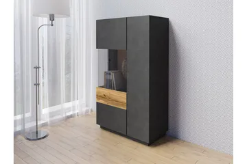 Tomeka Sideboard i Tre - Svart - Oppbevaring - Oppbevaringsmøbler - Sideboard & skjenk
