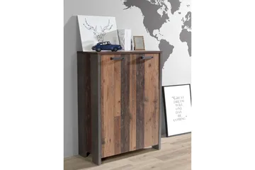 Torelles skjenk 74x153 cm - Brun / Grå - Oppbevaring - Oppbevaringsmøbler - Sideboard & skjenk