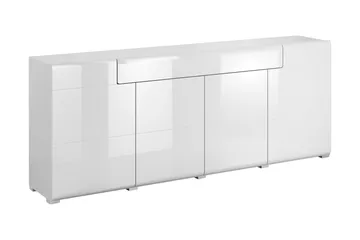 Toreno Sideboard 39x208 cm - Hvit - Oppbevaring - Oppbevaringsmøbler - Sideboard & skjenk