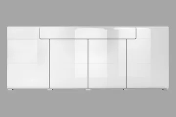 Toreno Sideboard 39x208 cm - Hvit - Oppbevaring - Oppbevaringsmøbler - Sideboard & skjenk