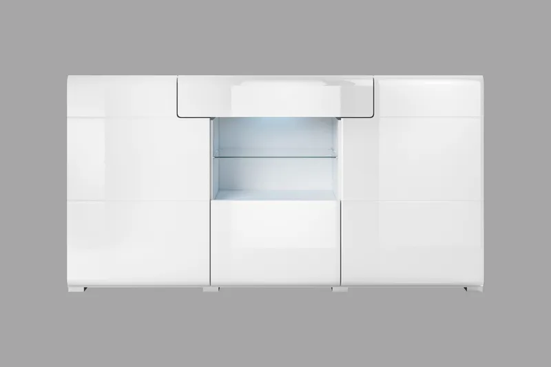 Toreno skjenk 39x159 cm - Hvit - Oppbevaring - Oppbevaringsmøbler - Sideboard & skjenk