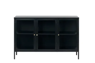 Umbri Sideboard 3 delar 132 cm - Svart - Oppbevaring - Oppbevaringsmøbler - Sideboard & skjenk