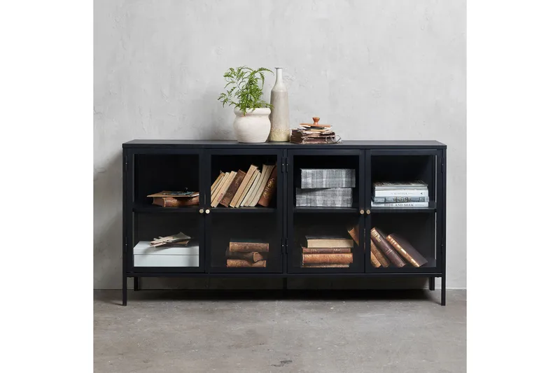 Umbri Sideboard 4 delar 170 cm - Svart - Oppbevaring - Oppbevaringsmøbler - Sideboard & skjenk