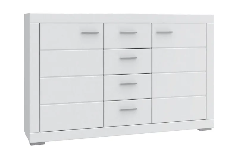 Uzayr Skjenk 171x109 cm i Tre, Hvit
