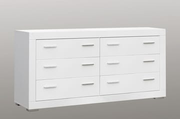 Uzayr Skjenk 175x87 cm - Hvit - Oppbevaring - Oppbevaringsmøbler - Sideboard & skjenk