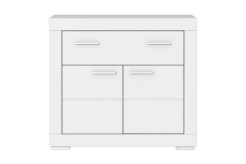Uzayr Skjenk 96 cm i Malt Tre - Hvit - Oppbevaring - Oppbevaringsmøbler - Sideboard & skjenk