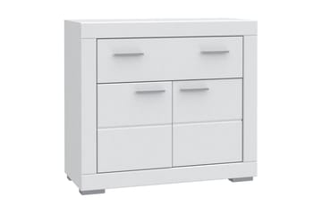 Uzayr Skjenk 96 cm i Malt Tre - Hvit - Oppbevaring - Oppbevaringsmøbler - Sideboard & skjenk