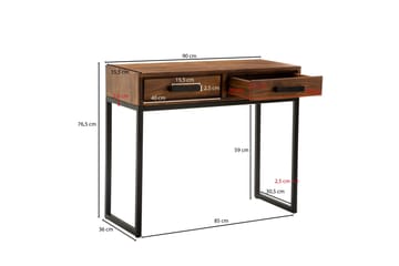 Willowdale Sideboard 36x90 cm - Brun/Svart - Oppbevaring - Oppbevaringsmøbler - Sideboard & skjenk