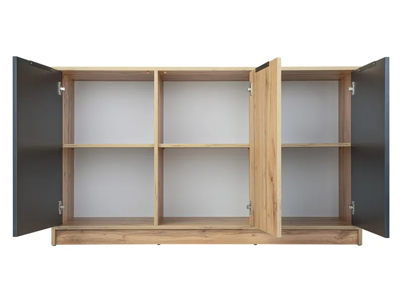 skap Bali lux brun, hvit - brun, hvit - Oppbevaring - Oppbevaringsmøbler - Sideboard & skjenk