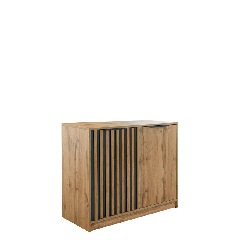 skap Bali lux brun, svart, brun, svart