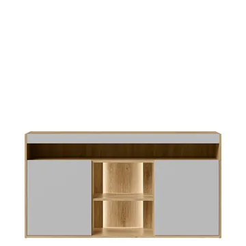 skap FIORE - Brun og grå - Oppbevaring - Oppbevaringsmøbler - Sideboard & skjenk