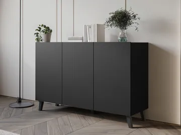 skap Kommode PHUKET 120 svart - Oppbevaring - Oppbevaringsmøbler - Sideboard & skjenk
