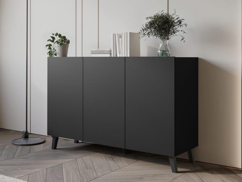 skap Kommode PHUKET 120 svart - Oppbevaring - Oppbevaringsmøbler - Sideboard & skjenk
