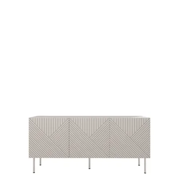skap NO_BRAND Kommode ART DECO 3D 150 beige - Oppbevaring - Oppbevaringsmøbler - Sideboard & skjenk
