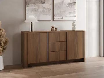 skap NO_BRAND Kommode BARI KSZ168 brun - Oppbevaring - Oppbevaringsmøbler - Sideboard & skjenk