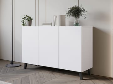 skap NO_BRAND Kommode PHUKET 120 hvit - Oppbevaring - Oppbevaringsmøbler - Sideboard & skjenk